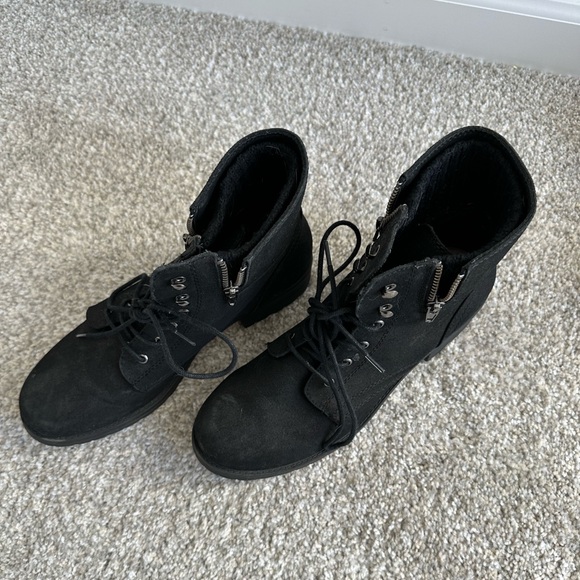 Women’s Mix No. 6 Black Booties-Size 10 - Picture 3 of 6